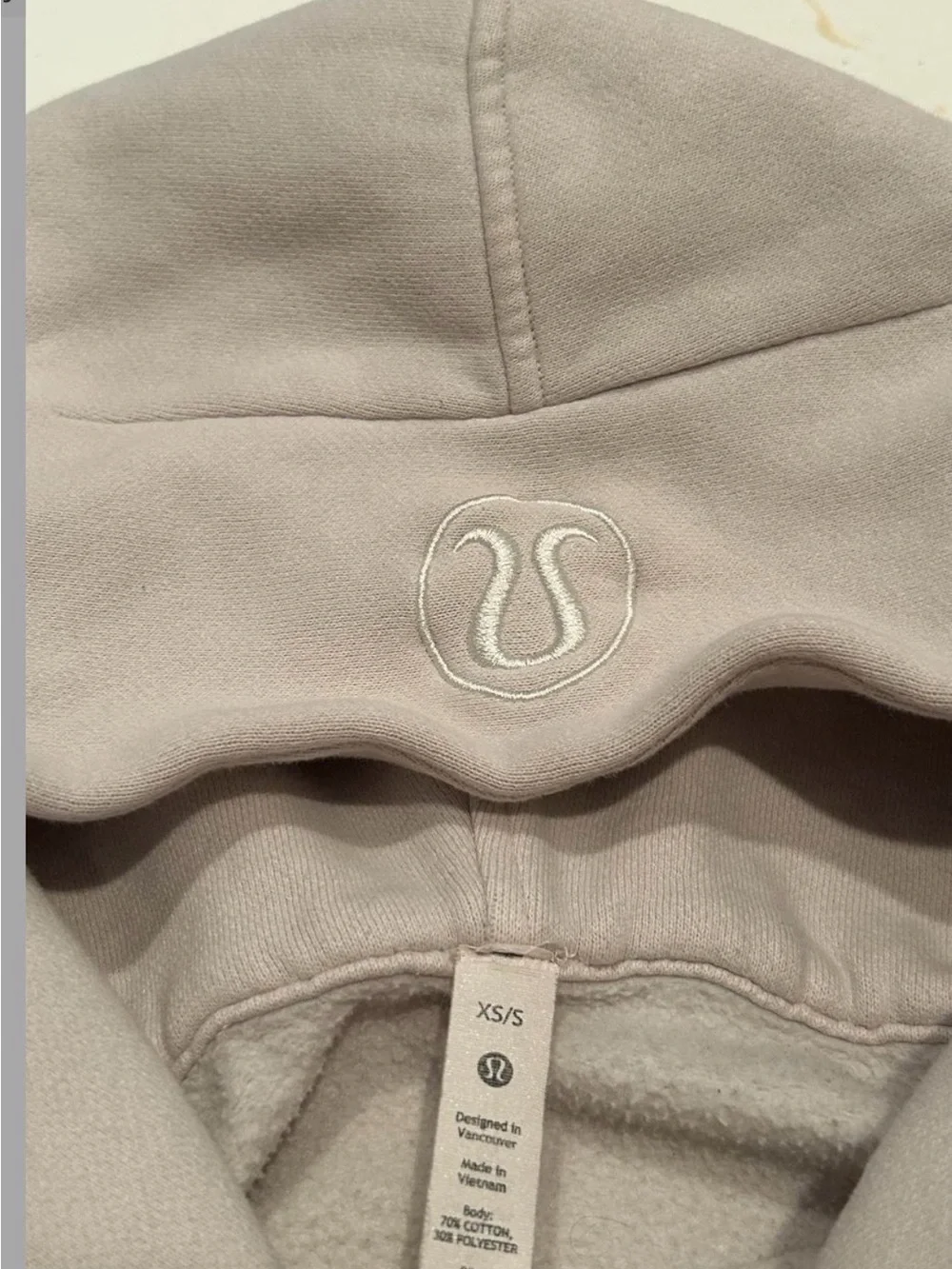 Beige Lululemon Scuba